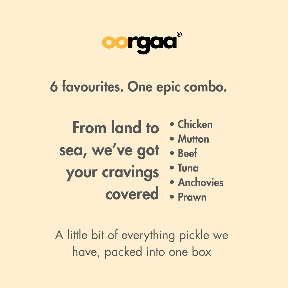 Classic Pickle Bundle – Pack of 6 - oorgaa - classic pickle combo